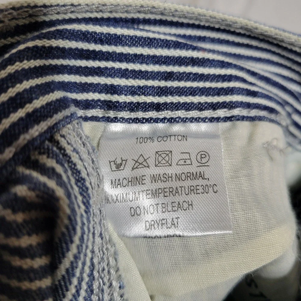 OXKNIT Store Railway Stripe Work Pants Carpenter Mens‎ Med Retro 60s 70s Style